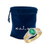 Birthstone & Diamond Harmony Ring 12354 0023 c giftpouch