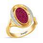 Birthstone  Diamond Flip Ring 2002 001 2 1