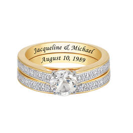 Now Forever Diamond Anniversary Ring Set 11488 0016 c ring