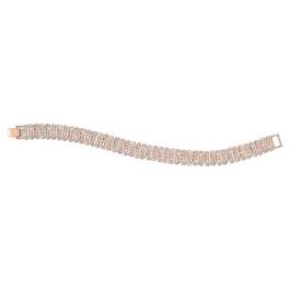 Captivating in Copper Simulated Diamond Bracelet 6576 001 9 3