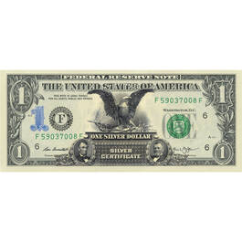 Masterpieces Of American Currency 6664 0038 d black eagle