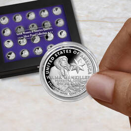 Great Women of America Quarters Silver Proof Collection 10844 0017 c handshot