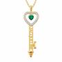 The Birthstone Key Pendant 6685 001 7 5
