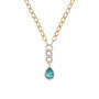 Bold Blue Statement Pendant Earrings 11426 0029 a main