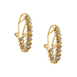 Chocolate Hoop Earrings 12011 0119 a main