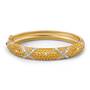 Refined  Radiant Birthstone Bangle 2918 001 5 11