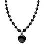 Onyx Heart Necklace 8309 001 9 1