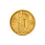 Gold-Highlighted Historic American Coins, Gold Enhanced US Coins 11130 0034 e coin 3