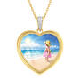 My Daughter Forever Crystal Pendant, My Daughter Forever Crystal Pendant 11140 0016 c front