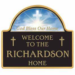 The God Bless Our Home Welcome Sign 6100 001 4 1