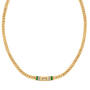 Birthstone & Diamond Monogram Necklace 12372 0013 e may