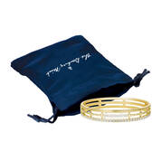Custom Stacked Bangle 11903 0013 g gift pouch