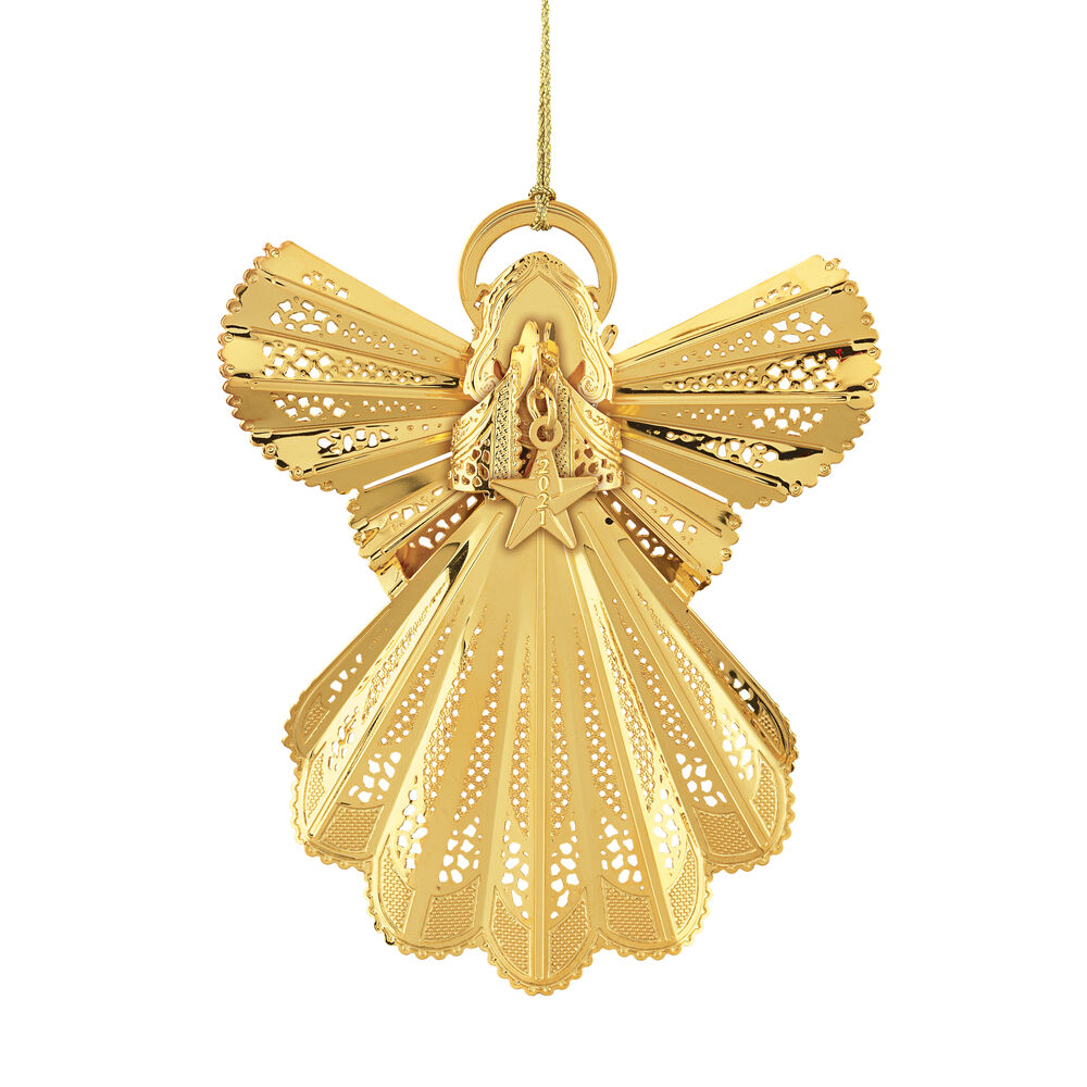 Danbury Mint 2021 Indiana Hoosiers Christmas Ornament 2021 The 2021 Gold Christmas Ornament Collection