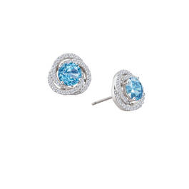 The Birthstone Swirl Earrings 11074 0016 c march