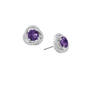 The Birthstone Swirl Earrings 11074 0016 b february