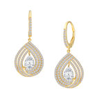 Sparkling Elegance Pear Drop Earrings 6494 0018 a main