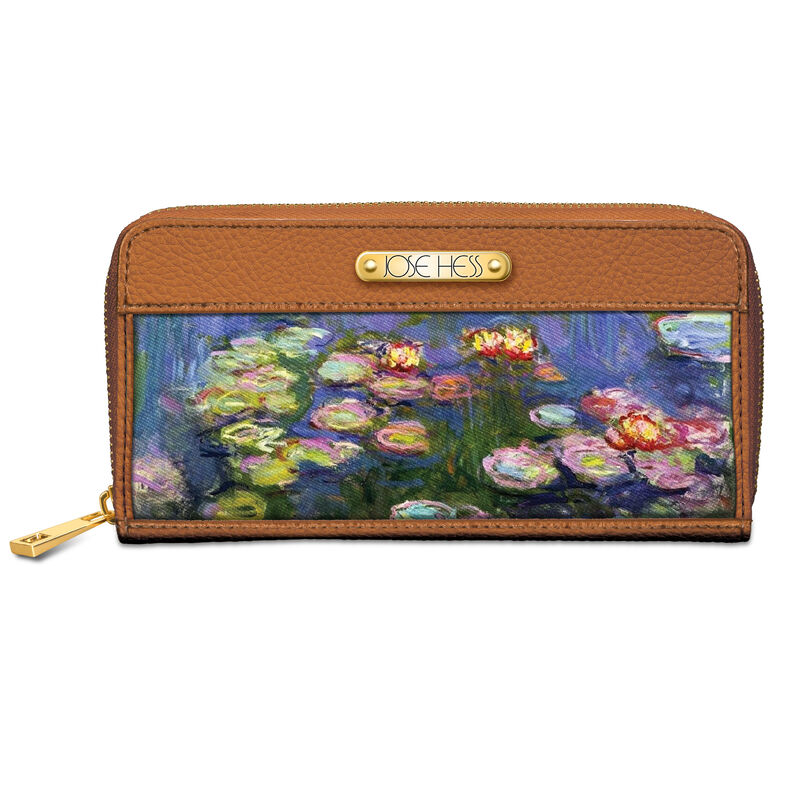 Water Lilies Wallet 2423 0054 a main
