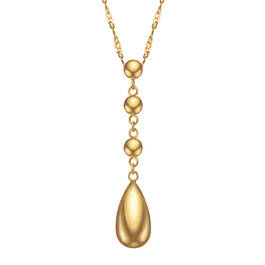 Drop of Gold 1kt Necklace 10893 0017 a main