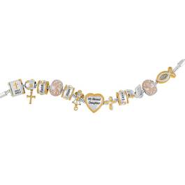 My Blessed Daughter Charm Bracelet 5952 001 5 2