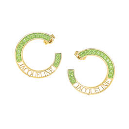 Custom Birthstone Hoops 11963 0010 h august