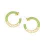 Custom Birthstone Hoops 11963 0010 h august