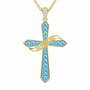 The Birthstone  Diamond Cross Necklace 6787 001 4 3