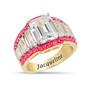 Nine Carat Statement Ring, Nine Carat Statement Ring 12020 0019 g july