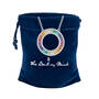 The Rainbow Eternity Pendant, The Rainbow Eternity Pendant 6913 0011 g gift pouch
