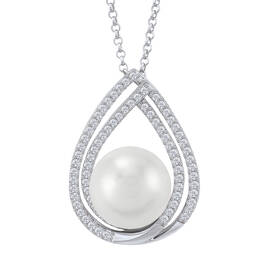 Drop of Elegance Pearl Diamonisse Pendant 6489 0015 a main