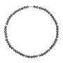From Darkness Comes Light Black Pearl Necklace and FREE Earrings 11785 0024 b neck