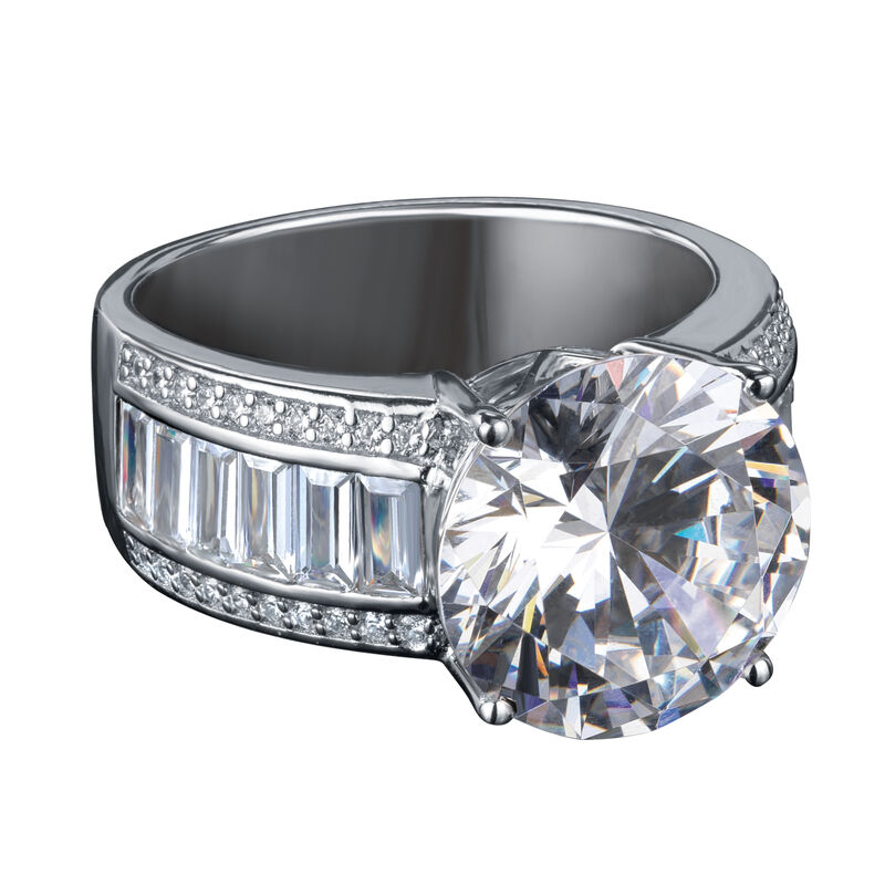 True Beauty Sterling Silver Ring 10278 0012 c side view