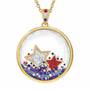 Year of Cheer Floating Crystal Pendants 1553 001 7 15