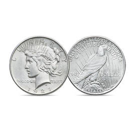 The Complete Collection of US Peace Dollars 2937 0087 b coin