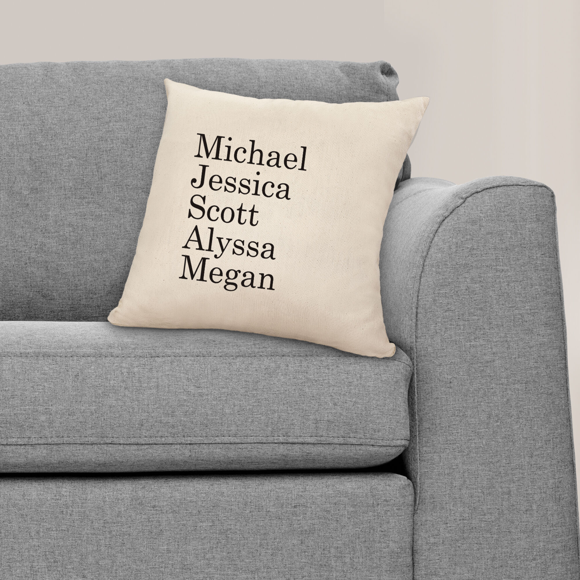 The Personalized First Name Pillow 10209 0024 m room