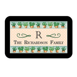 Personalized Monogram Kitchen Mat 6849 0010 a main