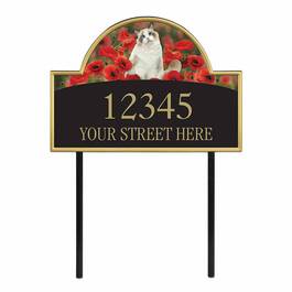 The Captivating Kitties Address Plaque by Simon Mendez 1088 010 2 1