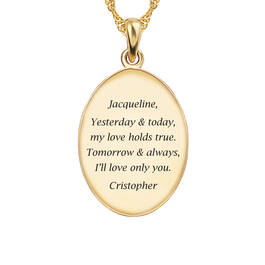 I Love You Diamond Pendant 5238 0334 c back