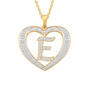Dazzling Diamond Heart Children's Pendant, Dazzling Diamond Heart Pendant 11622 0138 a e