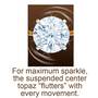 Mocha Dazzle Dancing Facets Pendant, Mocha Dazzle Dancing Facets Pendant 5659 004 5 3