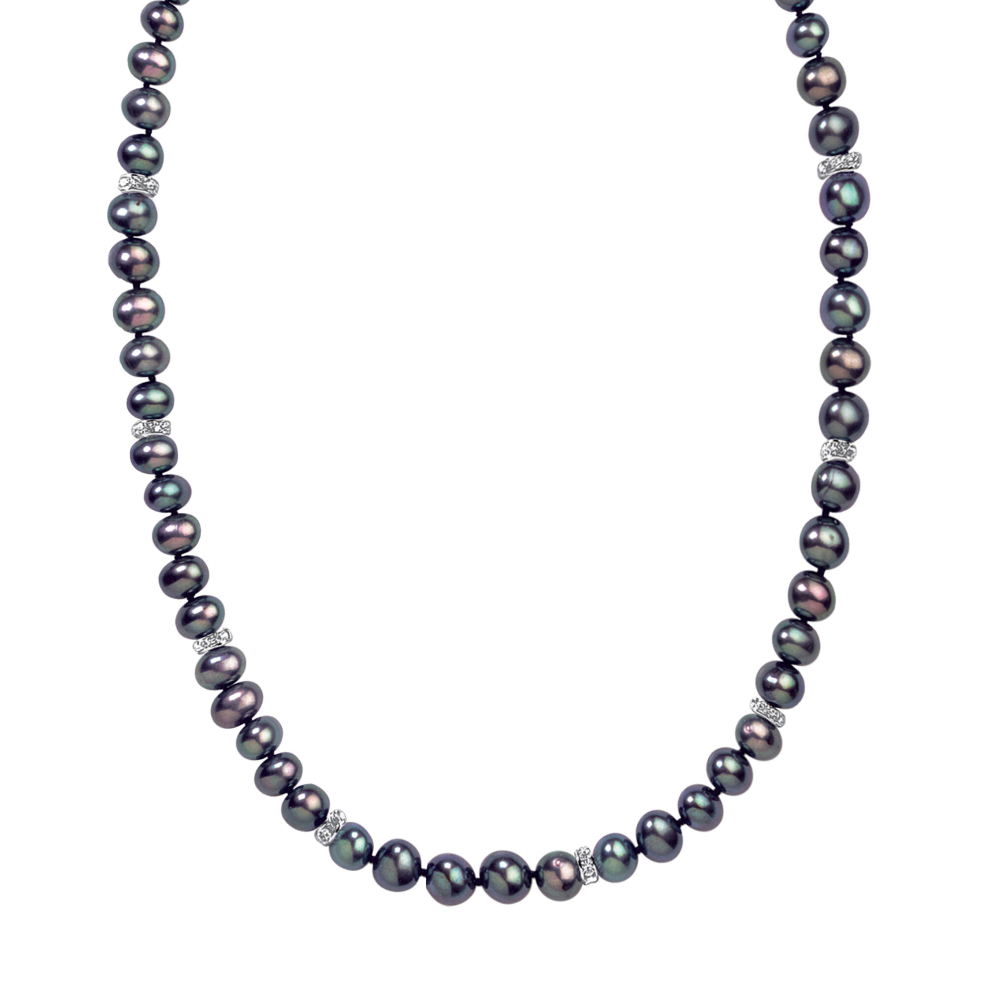 Midnight Spell Black Pearl Necklace 1333 0337 a main