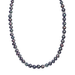 Midnight Spell Black Pearl Necklace 1333 0337 a main