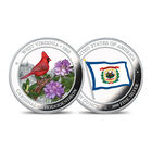 The State Bird and Flower Silver Commemoratives 2167 0088 a commemorativeWV