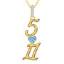 Diamond Birthday Pendant, Diamond Birthday Pendant 12167 0012 c march