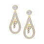 The Diamond Initial Earrings 10752 0017 p earing