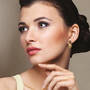 Mocha Majesty Diamonisse Earrings, Mocha Majesty Diamonisse Earrings 4921 0099 m model