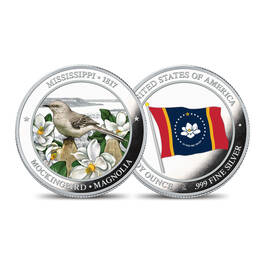 The State Bird and Flower Silver Commemoratives 2167 0088 a commemorativeMS