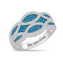 Personalized Stunning Birthstone Ring 11164 0017 l december