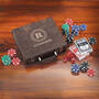 The Personalized Faux Leather Poker Set 11036 0013 m room