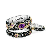 Bali Dreams Birthstone Ring Set 11900 0016 b february