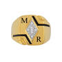Personalized Diamond Triumph Ring, Personalized Diamond Triumph Ring 12109 0013 b front
